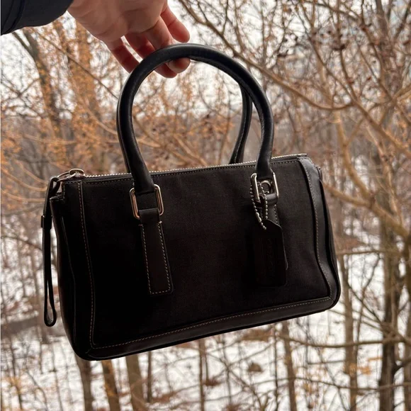 Vintage Coach Legacy Zip Satchel | Bonnie Cashin | 9436 | Costa Rica 2000 | GUC - Picture 5 of 16